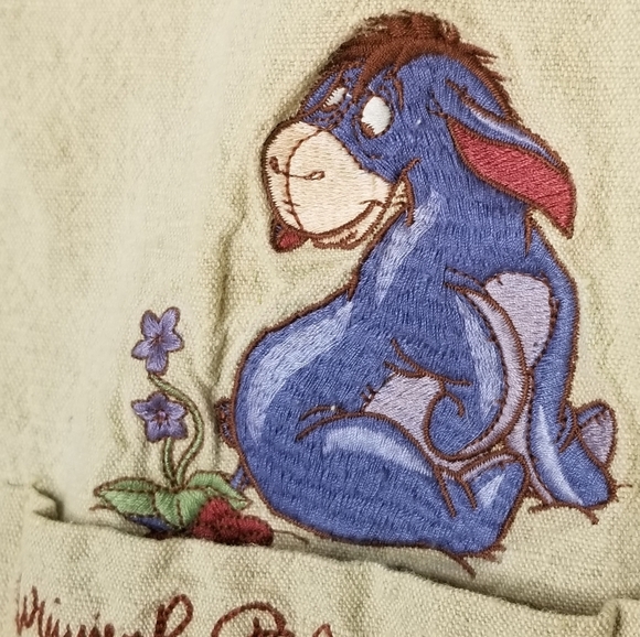 Embroidered Eeyore And Piglet Womens Button Down Shirt Vest The Disney S… - Picture 7 of 16